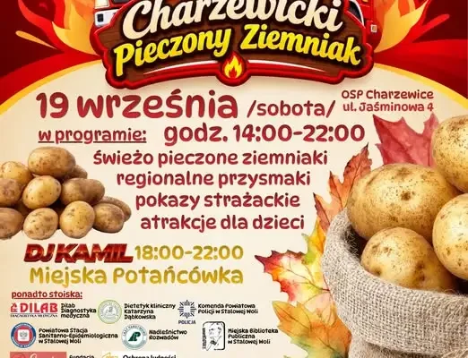 Charzewicki Pieczony Ziemniak i potańcówka przy remizie OSP