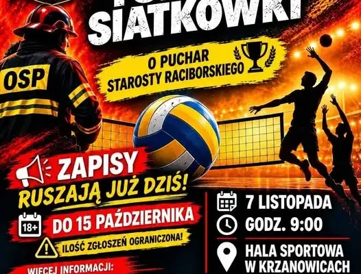Turniej siatkówki w Bojanowie – zapisy trwają, patronat burmistrza Krzanowic