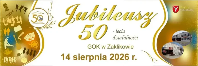 GOK Zaklików: przerwa w zajęciach plastycznych dla dzieci (12–23 października)