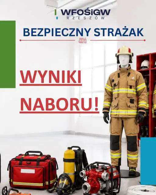 4,47 mln zł dla 333 jednostek OSP. Bezpieczny Strażak rozstrzygnięty