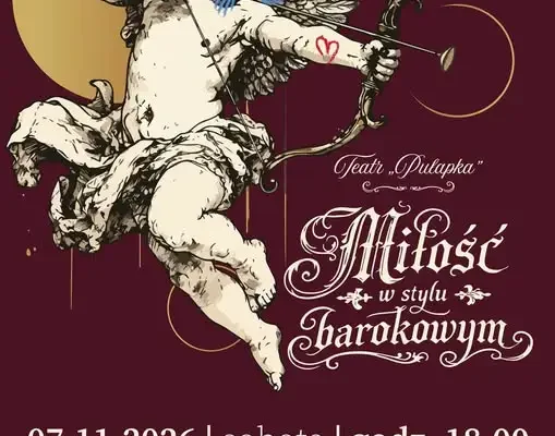 Teatr „Pułapka” ponownie zagra „Miłość w stylu barokowym” w Stalowej Woli