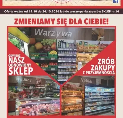 Stalowa Wola: Sklep SPOŁEM nr 14 przy Wańkowicza zaprasza po remoncie