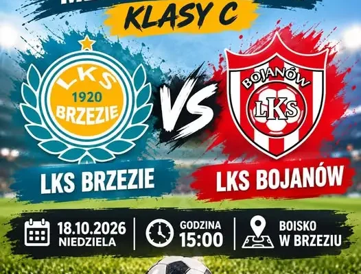 LKS Brzezie zmierzy się z LKS Bojanów w 10. kolejce Raciborskiej C. Klasy