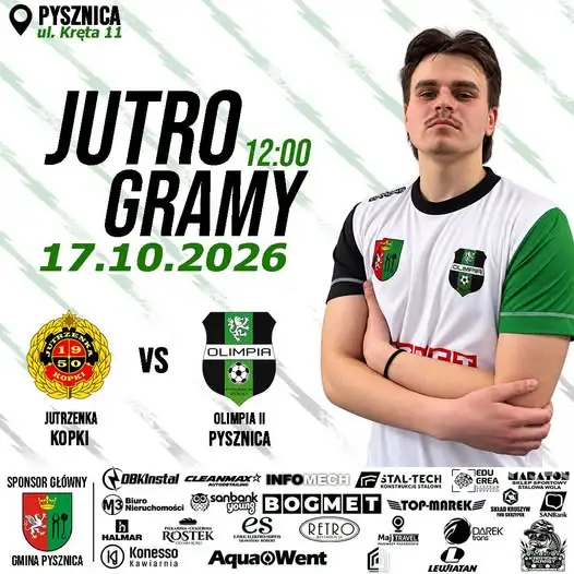 Rezerwy Olimpii zagrają w Pysznicy. Mecz w nietypowych okolicznościach