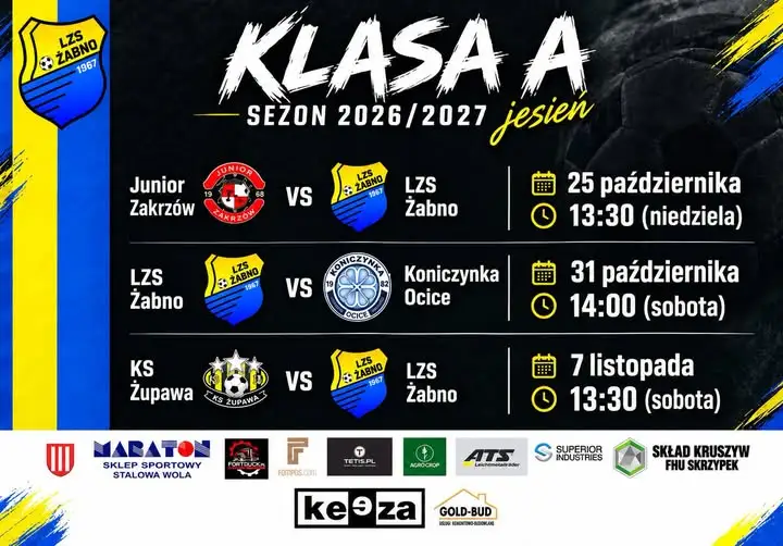 Ząbki przed decydującymi meczami rundy jesiennej