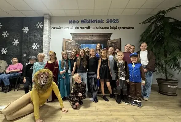 Noc Bibliotek 2026 w Pysznicy: magiczna podróż do Narnii