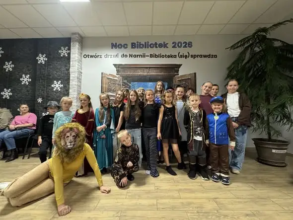 Noc Bibliotek 2026 w Pysznicy: magiczna podróż do Narnii