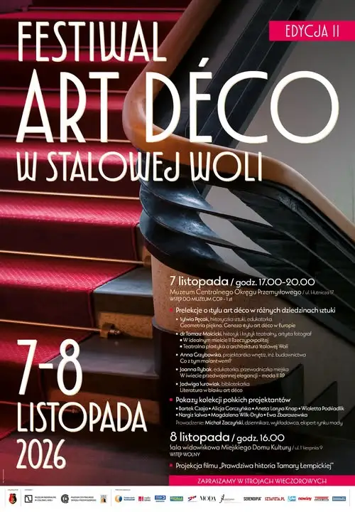 Festiwal Art Déco w Stalowej Woli – II edycja już 7 i 8 listopada