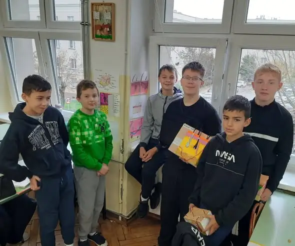 Uczniowie klas 7a i 7b stworzyli trójwymiarowe modele skóry w ramach innowacji pedagogicznej