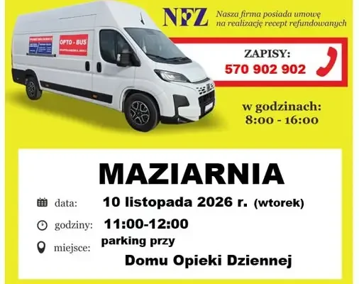 Bezpłatne badanie wzroku w gminie Bojanów – 10 listopada 2026