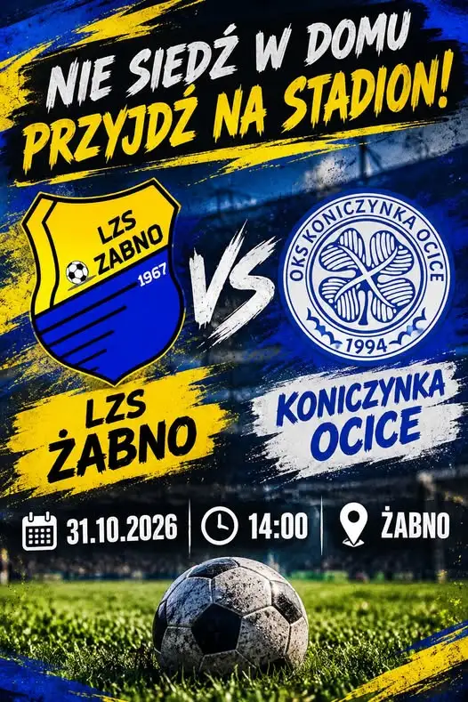 Żabno walczy o wicelidera – w sobotę mecz z Koniczynką Ocice